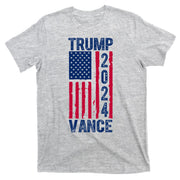 Trump Vance 2024 Us Flag Election T-Shirt