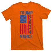 Trump Vance 2024 Us Flag Election T-Shirt