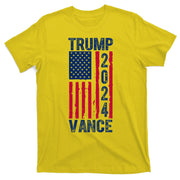 Trump Vance 2024 Us Flag Election T-Shirt