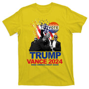 Trump Vance 2024 Make America Great Again Fight Election T-Shirt