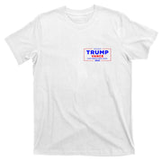 Trump Vance 2024 Front Pocket Print With Back Print Front & Back T-Shirt