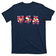 USA Donald Trump Cheer Cartoon T-Shirt