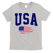 USA Logo Vintage Team Flag America T-Shirt