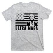 Ultra Maga Donald Trump Usa Flag T-Shirt