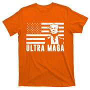Ultra Maga Donald Trump Usa Flag T-Shirt