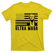 Ultra Maga Donald Trump Usa Flag T-Shirt