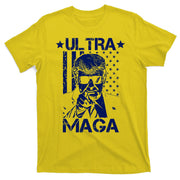 Ultra Maga Donald Trump USA Flag T-Shirt