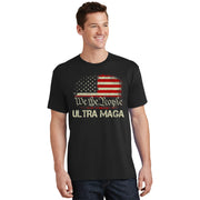 We The People Ultra MAGA Shirt Funny Anti Biden US Flag Pro Trump 2024 T-Shirt
