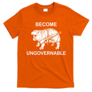 Vintage Become Hippo Ungovernable Baby Moodeng T-Shirt