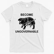 Vintage Become Hippo Ungovernable Baby Moodeng T-Shirt
