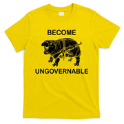 Vintage Become Hippo Ungovernable Baby Moodeng T-Shirt