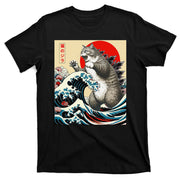 Vintage Catzilla Cat Monster Art T-Shirt