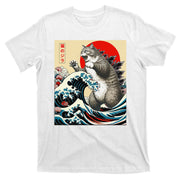 Vintage Catzilla Cat Monster Art T-Shirt