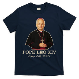 Vivo Christo Rey Pope LEO XIV May 8th, 2025 Catholic Pope T-Shirt