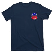 Vintage Donald Trump 2024 Front And Back Crest T-Shirt