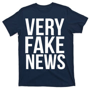 Very Fake News Funny Donald Trump T-Shirt