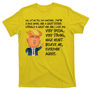 Very Special Dad Donald Trump Fathers Day T-Shirt