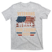 Veterans For Trump 2024 Pro American Troops T-Shirt