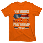 Veterans For Trump 2024 Pro American Troops T-Shirt