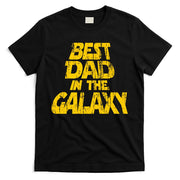 Vintage Best Dad In The Galaxy T-Shirt