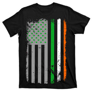 Vintage Irish American Flag T-Shirt