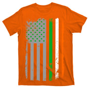 Vintage Irish American Flag T-Shirt