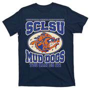 Vintage SCLSU Mud Dogs Classic Football T-Shirt