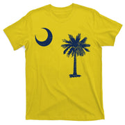 Vintage South Carolina Flag Palmetto Moon  T-Shirt