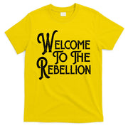 Vintage Style Welcome To The Rebellion T-Shirt