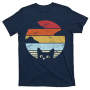 Vintage Sunset Cat T-Shirt