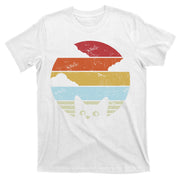 Vintage Sunset Cat T-Shirt