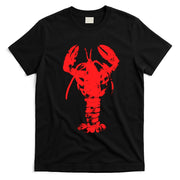 Vintage Lobster Red Imprint T-Shirt