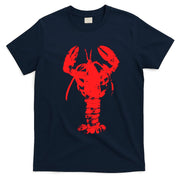 Vintage Lobster Red Imprint T-Shirt