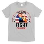 Vintage No Kings Fight Oligarchy T-Shirt