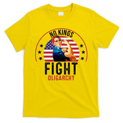 Vintage No Kings Fight Oligarchy T-Shirt
