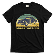 Vintage Retro Family Vacation Old Classic Car T-Shirt