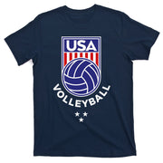 Volleyball USA Support The TeamUSA Flag Beach T-Shirt