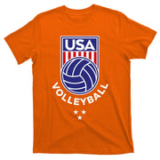 Volleyball USA Support The TeamUSA Flag Beach T-Shirt