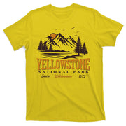 Vintage Yellowstone National Park Wilderness Since 1872 T-Shirt