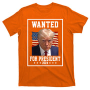 Wanted For President 2024 USA Donald Trump T-Shirt