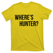 Where's Hunter President Trump T-Shirt