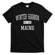 Winter Harbor, Maine Established In 1895 T-Shirt