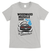 Woodward Muscle 2025 The Burnout Begins T-Shirt