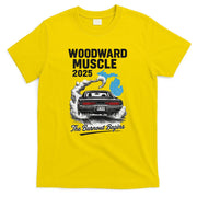Woodward Muscle 2025 The Burnout Begins T-Shirt