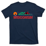 Wisconsin State License Plate T-Shirt