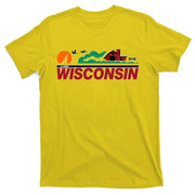 Wisconsin State License Plate T-Shirt