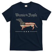 Weenie The People Funny Dachshund 4th Of July USA T-Shirt