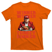 Winner Winner Turkey Dinner Donald Trump Usa Thanksgiving T-Shirt