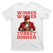 Winner Winner Turkey Dinner Donald Trump Usa Thanksgiving T-Shirt