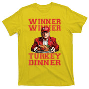 Winner Winner Turkey Dinner Donald Trump Usa Thanksgiving T-Shirt